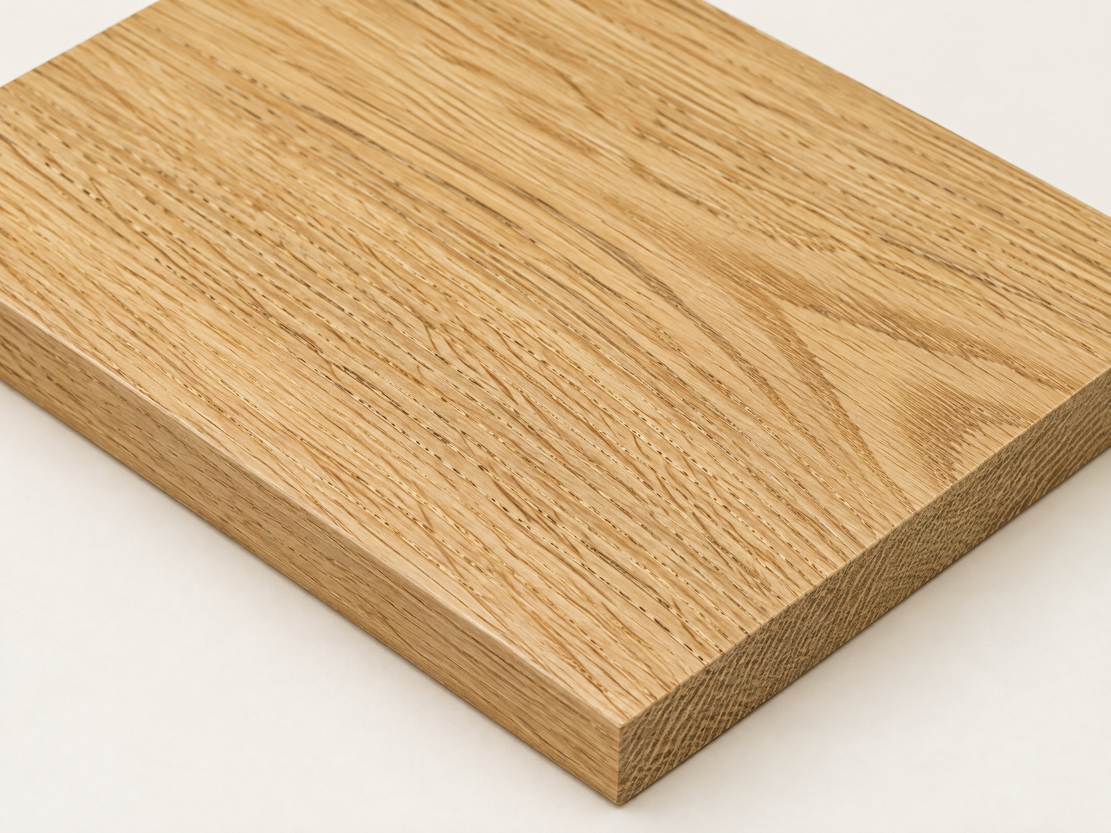 Solid Oak material reference for a custom jewelry box