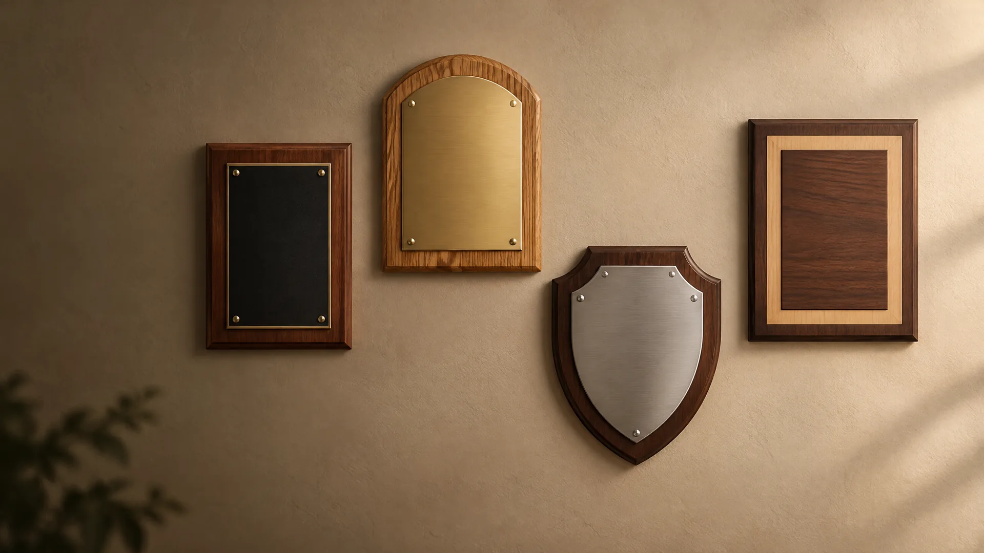 Unbranded custom wood plaque family