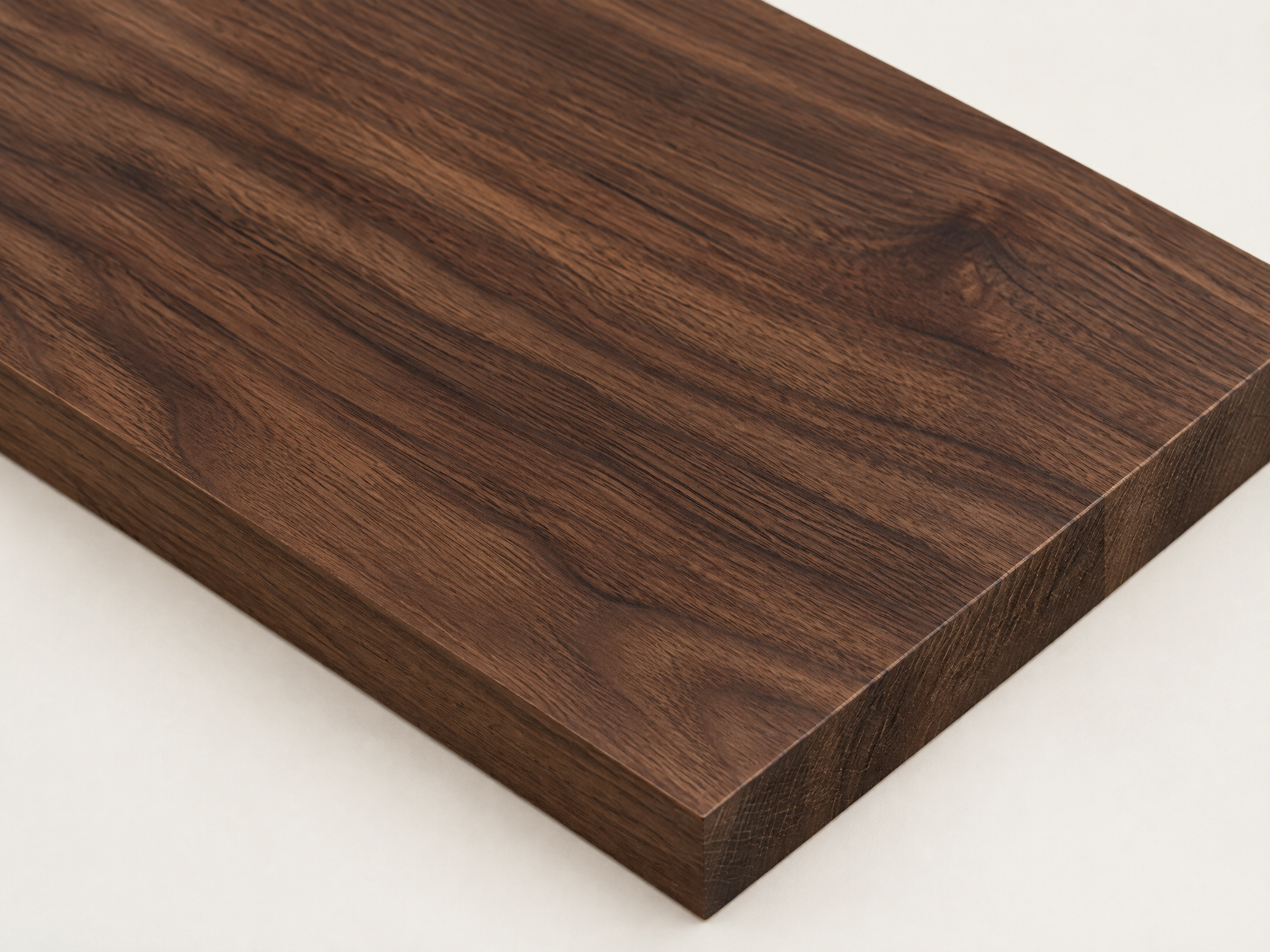 Solid Walnut material reference for a custom jewelry box